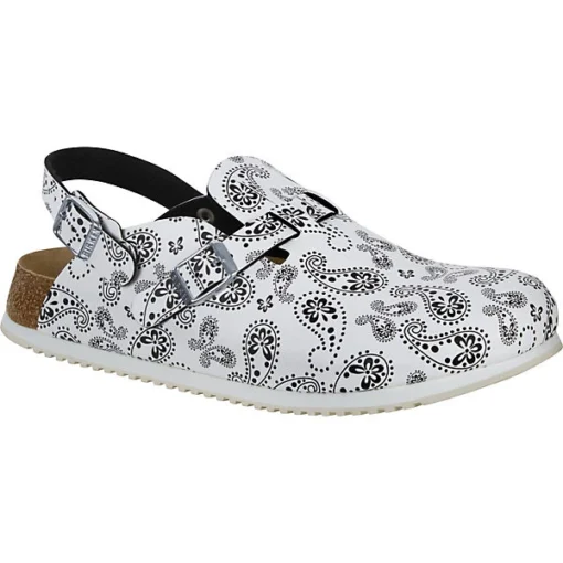 Berufsschuhe Kay SL Paisley - Schwarz/weiß -Birkenstock Verkauf 12547016 01